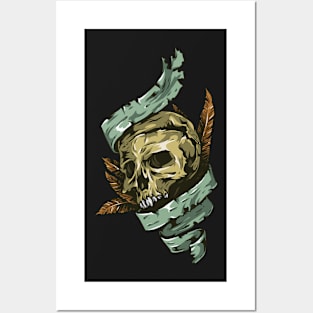 Skull Posters and Art